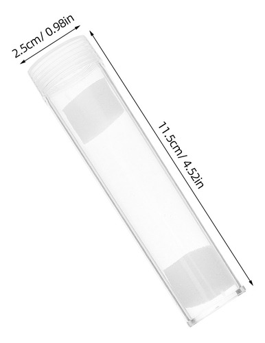 Soporte Hermético De Plástico Para Monedas De Un Cuarto De D