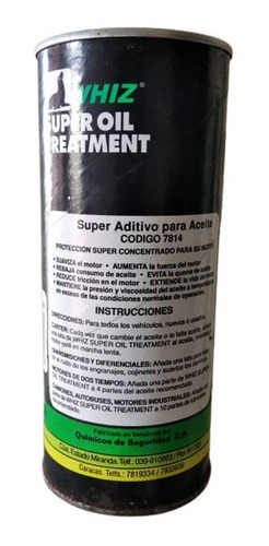 Super Aditivo Para Aceite Motor Whiz 400 Ml Coro-falcon