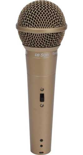 Microfone Leson Ls58 Similar Sm58 Vocal Profissional + Cabo