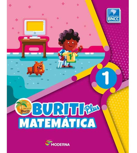 Livro Buriti Plus Matemática 1º Ano - Coleção Projeto Buriti