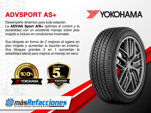 1- Llanta 97w Yoko Advsport As+ 235/50r18