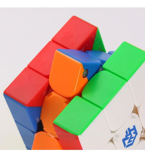 Cubo Mágico Profissional Gan 356 I Magnético Bluetooth Cor Da Estrutura Stikerless