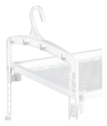 Organizador Colgante Repisas Ajustable Closet Color Blanco