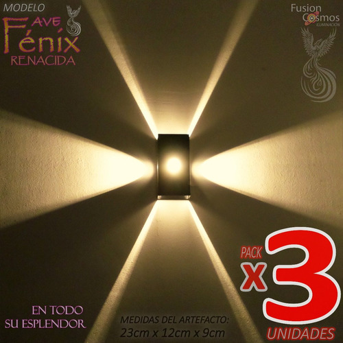 Imagen 1 de 9 de Luces Efecto Rayos X Ave Fénix Bar Boliche Fiesta Dj Pack X3