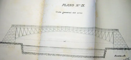 Arturo Orzábal Proyecto De Puente Carretero 1888 Ingeniería (Usado)