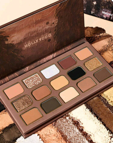 Paleta 15 Sombras Ojos Tonos Calidos Los Angeles Sheglam Tierra