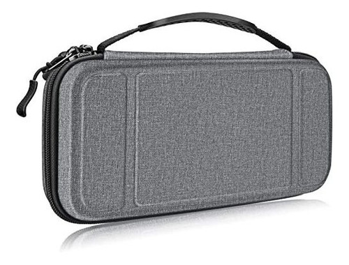 Estuche De Transporte Para Nintendo Switch Gris