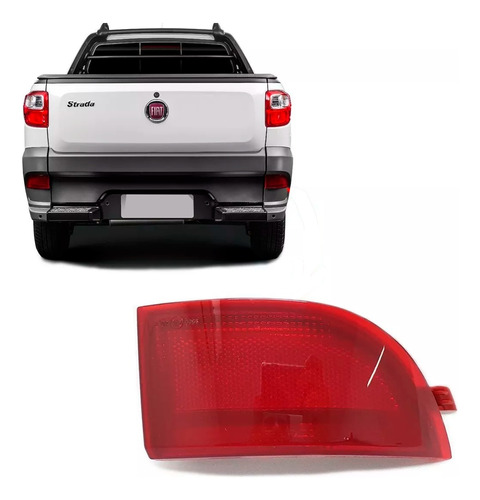 Refletor Traseiro Fiat Strada Working Passageiro 2015 2016