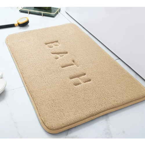 Alfombra Absorbente De Baño De Espuma Viscoelástica De Color