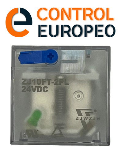 Relevador 24vdc 10a, 8 Pines Circular