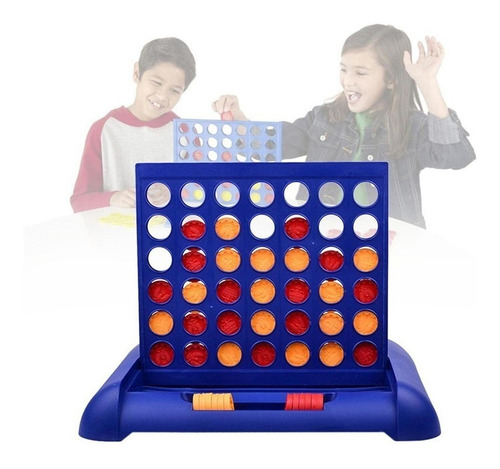 Juego De Mesa 4 En Línea Conect 4 Adultos Niños Y Niñas.