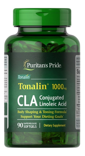 Puritan's Pride | Cla Tonalin | 1000mg | 90 Rapid Softgels