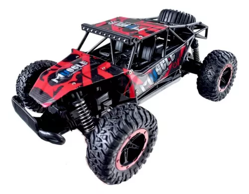 Carrinho Controle Remoto Grande Recarregavel Off Road 1/16