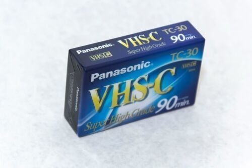 Oferta Cassette Panasonic Vhs-c Tc-30 Super High-grade