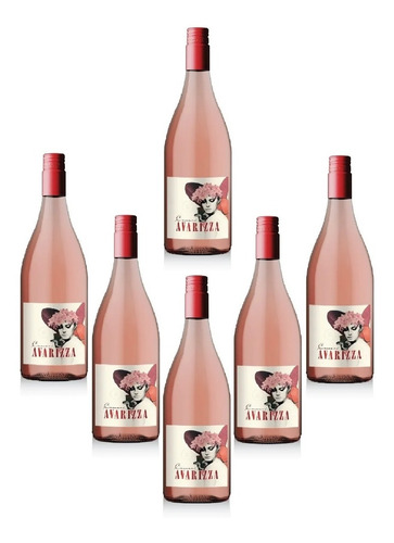 Caja X 6 - Vino Avarizza Canari Rosado - 2020
