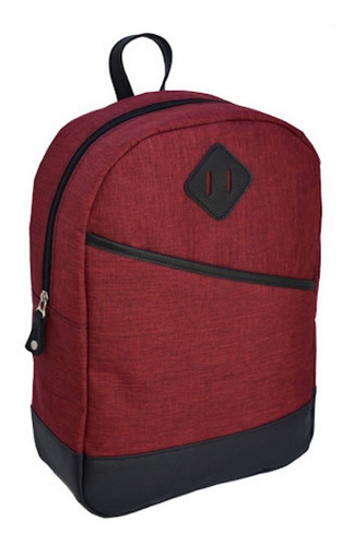 Mochila Unisex Juvenil Con Compartimientos  Para Notebook