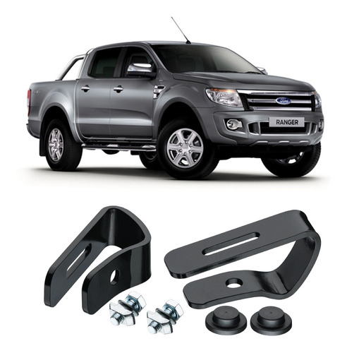 Suporte Adaptador Santo Antonio Ford Ranger 2013 A 2021 Keko