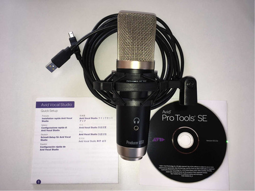 Micrófono M-audio Usb Ávid Pro Tools Se