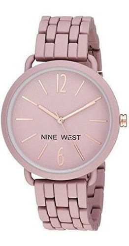 Reloj Con Brazalete De Goma Nine West Womens Nw2148