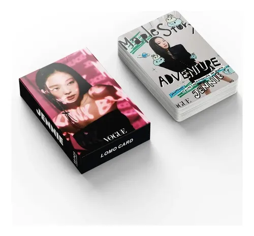 Qxqh Lz Photocards Yl Da Jennie Do Blackpink - 55 Cartões