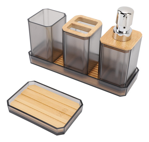 Set De Accesorios De Baño Bath Ensemble Set Con Soporte Para