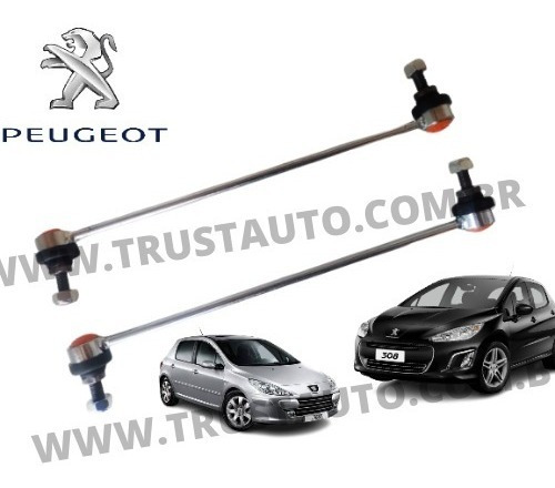 Imagem 8 de 10 de Par Bieleta Barra Peugeot 408 3008 307 308 C4