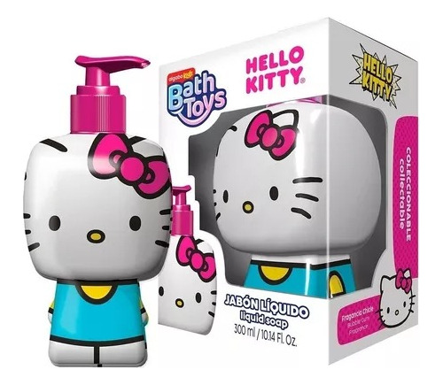 Hello Kitty Jabón Líquido 300ml Algabo Dosificador 300ml 