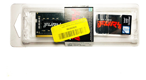 Memoria Ram Fury Impact Ddr4 Negro 8gb Kingston Kf426s15ib/8 (Usado)