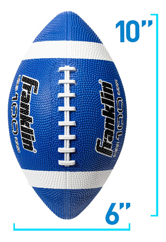 Football Franklin Sports Grip-rite 100 Para Niños, Talla Jun