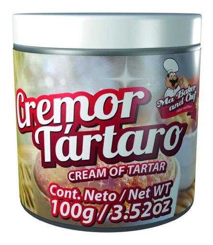 Cremor Tartaro 100 Grs Ma Baker And Chef  Ing09-100