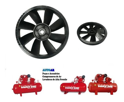 1 Volante Polia P/ Compressor Wayne W 700 / W 720 - 20 Pes