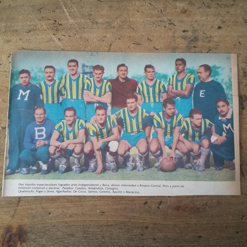 Recorte Rosario Central Equipo 45-46 Casalini Otros