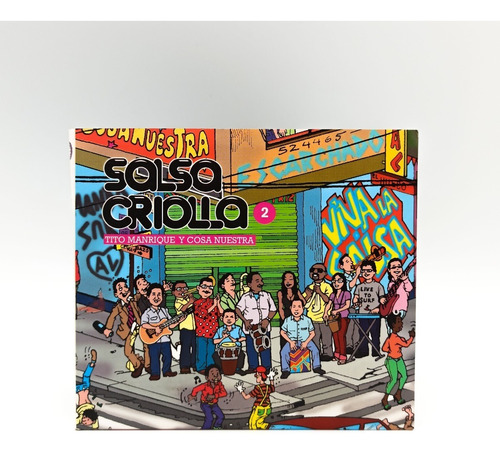 Cd Salsa Criolla 2, Tito Manrique Y Cosa Nuestra, Original