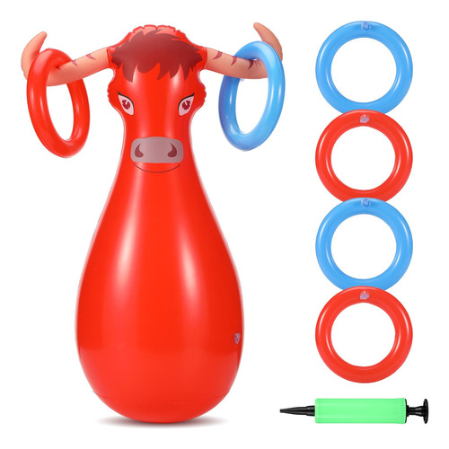 Set De Juego Inflable Bull Ring Toss Arrowbash Arrowbash