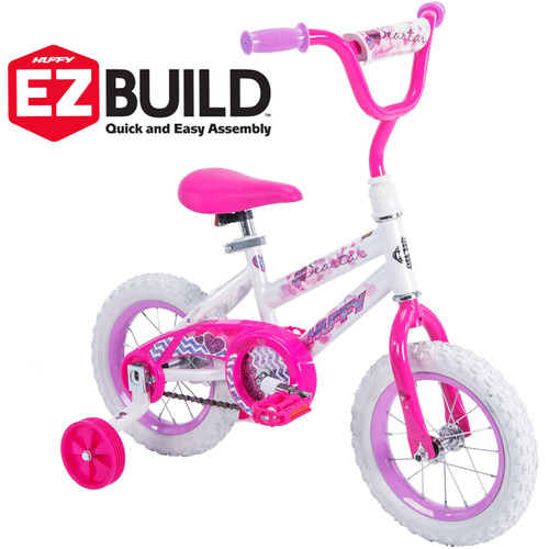 Bicicleta De 12'' Para Niña Sea Star Huffy Ez Build,