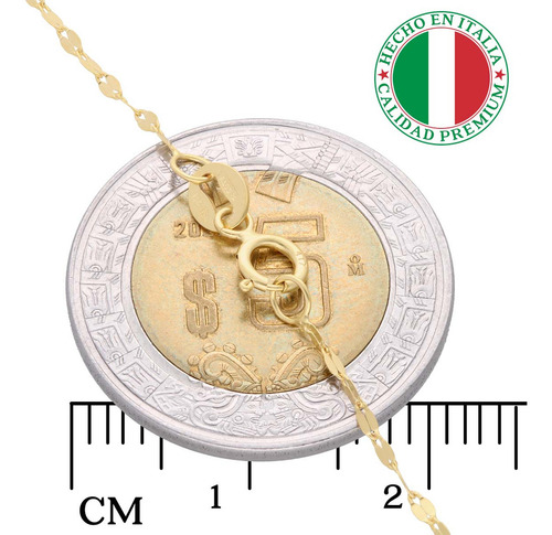 Dije Medalla Cadena Gargantilla Mujer Dama Corazón Oro 10k Mujer Cadena Italy Oro Puro 10 Kilates Regalo Novia Oro Joyería Fina Regalo Novia Medalla Oro Italiano Itlay 10k Italiana Grano De Café 10k Amarillo