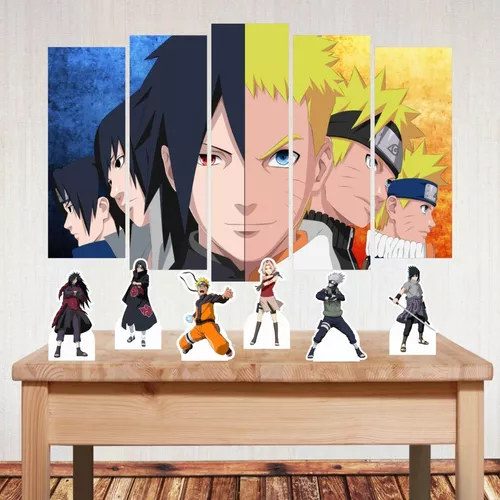 DISPLAY EM MDF PEQUENO SASUKE UCHIHA