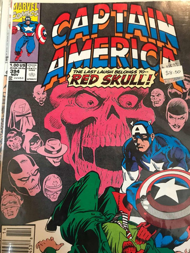 Comic Captain America #394. Nov 1991.