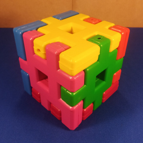 Imagen 8 de 8 de Cubimax Cubo Armable 6 Pz Material Didactico