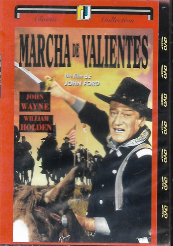 Dvd - Marcha De Valientes- De John Ford - J Wayne- Impecable