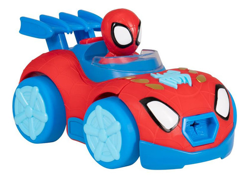 Vehículo Spidey Escalador Mecanico Con Telaraña