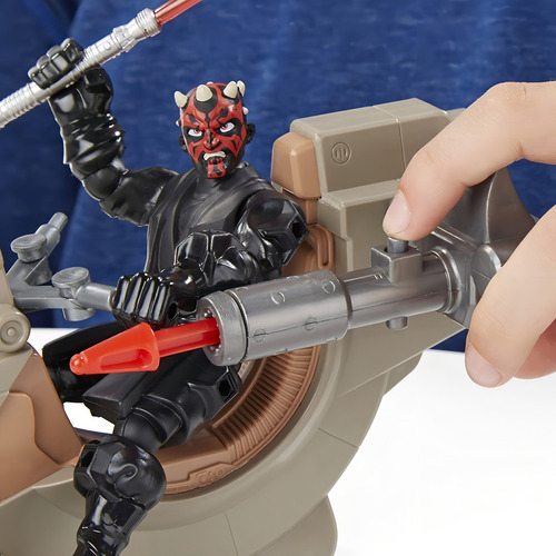 Boneco de ação Darth Maul da Hasbro Hero Mashers