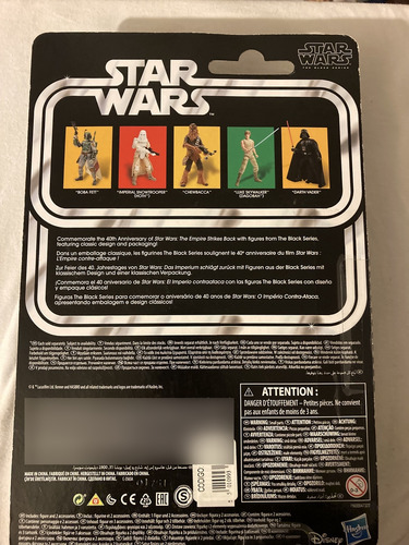 Star Wars Luke Skywalker Dagobah 40 Aniv Black Series Nuevo (Usado)