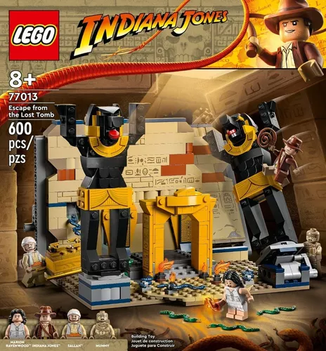 Lego Indiana Jones Huida de la Tumba Perdida 77013 - Juguetilandia