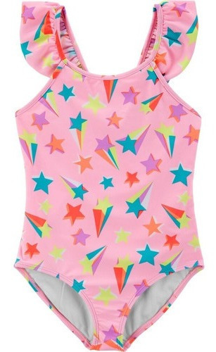 Traje De Baño Para Bebes Body Completo Carter´s Niña Rosado