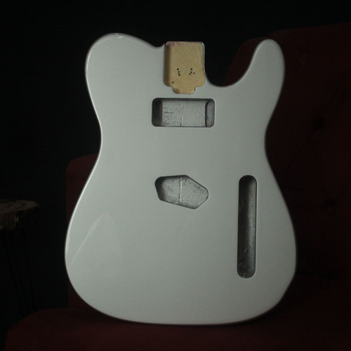 Corpo De Guitarra Telecaster Metallic Silver 