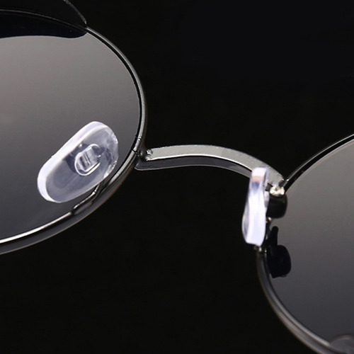 Gafas Sol Redondas Metal Protección Uv Gafas De Sol De Moda