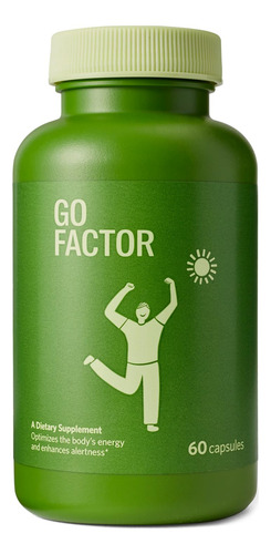 Go Factor Suplemento Energético Con Complejo B 60 Cápsulas