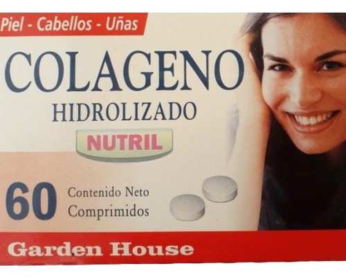 Colageno Hidrolizado Antiedad Garden House X 60 Compr