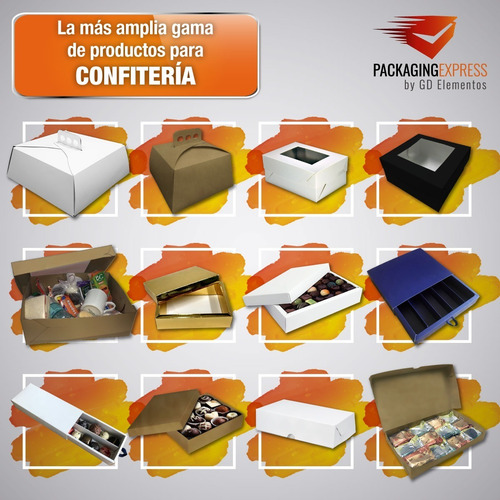 Caja Para Bombones Fosforera Divisor 20/25 U Blanca Pack X25